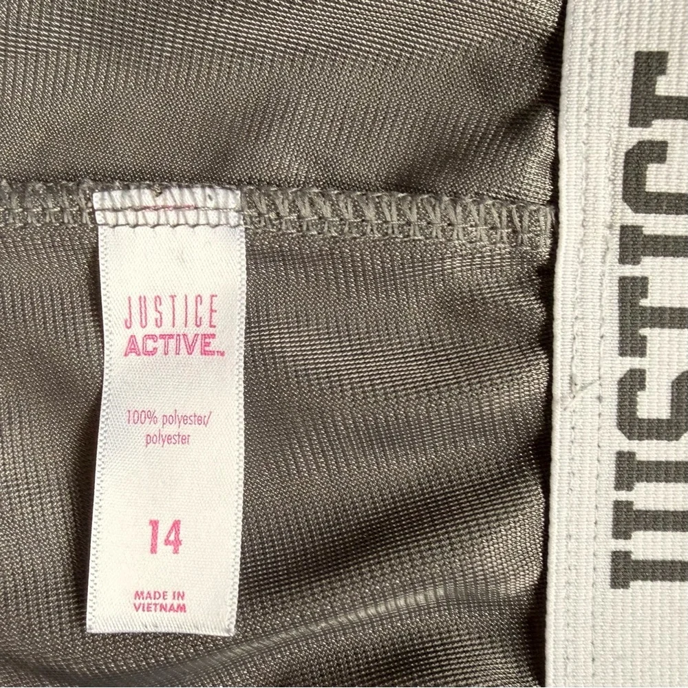 Justice Active Girls Mesh Athletic Shorts